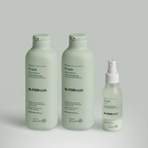 [닥터포헤어] 피토프레시 샴푸 500mlx2+피토프레시 토닉 100ml, 없음