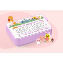 엡손 LW-K200KP 카카오 프렌즈 라벨프린터 라벨기 12mm 라벨테이프 1개증정, 라벨지(SGR12AB-PX 플라워)
