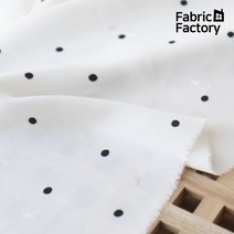 인견 원단 천 무형광 소폭 나염 꼬마도트 JH