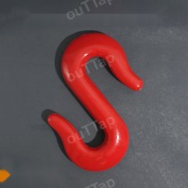 크레인후크 와이어 고리 장비 산업, S훅 [8톤]