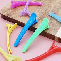 남자셀프다운펌 옆머리누르기 옆머리집게 헤어클립 세트, 1개