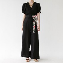 제이블랑 블랑듀 벨트 린넨 점프수트