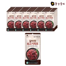 강강술래 갈비맛 쇠고기 육포 50g 30개, 단품