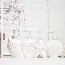 제주도 카페소품 조개 디스펜서 비누통 세제소분용기, 1개, 불가사리