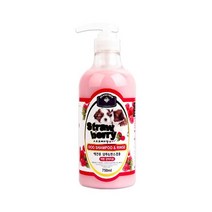 벨버드 저자극 퍼피용 강아지 샴푸린스 750ml 딸기향