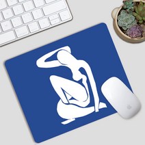 헨리 Matisse 고무 정밀 작은 마우스 패드 노트북 휴대용 비 슬립 테이블 패드 작은 마우스 패드, 헨리 Matisse 11_210X260mm