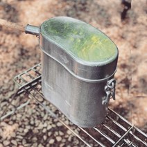 프랑스반합 프랑스군 대형반합 군용 메스킷캠핑 낚시 취사용 밀리터리, 1개