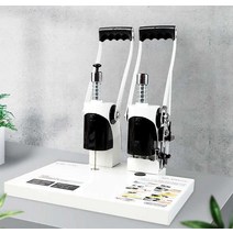 바인딩 기계 계약서 간인 펀칭 서류 파일 구멍 뚫기, 화이트 + 리벳팅 튜브 210개 + 커터헤드