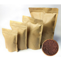 팩스타 크라프트 커피봉투 지퍼스탠드 아로마밸브 100g, 25장, 1kg