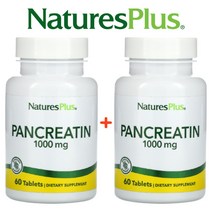 네이처스 플러스 판크레아틴 1000 Pancreatin 60정 x2