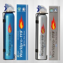 웰메카 차량용 가정용소화기 캠핑용 휴대용 360ml, 실버, 999