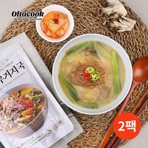 CK푸드원 소고기우거지국(실온) 2팩_올타쿡, 2팩, 500g