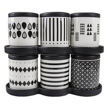 [바보사랑] Modern Line 도자기 케니스터 3종세트, 상세 설명 참조