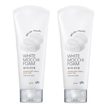시투와이 대용량 모찌 화이트 휩 클렌징폼(건조한 피부용), 2개, 220ml