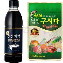 [서림식품] 진참치액 (500mlx1개) + [북설악] 황태 웰빙 구시다 (150gx1개)