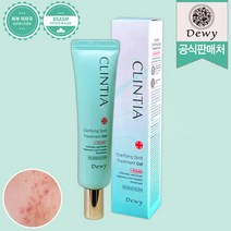 듀이 클린시아 클레리파잉 스팟젤 30ml 민감성 여드름 트러블 화장품 스팟 트리트먼트 젤, 1개