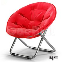 대박 문체어 접이식 의자 카페 인테리어 업소용 가정용 네일샵 편안한 쇼파문 접이식 발코니, 레드