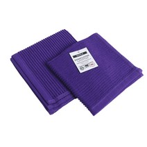 나우디자인 리플 디쉬클로스 키친크로스, Prince Purple, 4개입