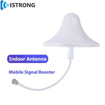 실내 옴니 천장 안테나 GSM 2G 3G 4G 풀 밴드 휴대폰 신호 부스터 5dBi 셀룰러 네트워크 리피터 증폭기 N-암