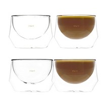 크루브 이미지 글라스 200ml 250ml 카푸치노 카페라떼 카페라테 라떼아트 라테아트 커피잔 홈카페 커피 바리스타, 카푸치노 200ml