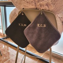 골프 자수 볼수건 골프 타올 릴와이어 수건 골프선물, 그레이