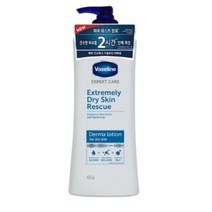 바세린 더마 로션 익스트림리 드라이스킨 레스큐, 250ml, 3개