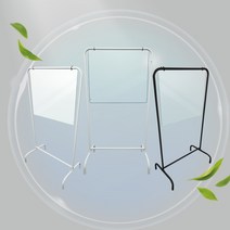테이블간 차단 가림막 칸막이 다목적 위생 투명 은행 학교 파티션 아크릴 회사 식당 스탠드, 3. PC판 투명, 검정(NEW)