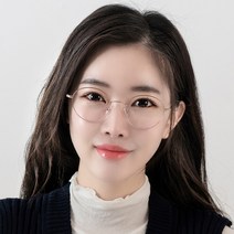 [디어캐럿] 동그란 원형 블루라이트 차단 청광 안경