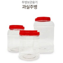 쿨샵 투명 매실통 과실주 담금주통 보관용기 3종류, 본상품선택