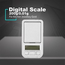 디지털 전자저울 주방 베이킹미니 디지털 포켓 스케일 200g 0.01g 정밀 무게 측정 주방 보석 약국 골드 용, 한개옵션0, 한개옵션0, 한개옵션1