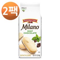 페퍼리지 팜 밀라노 민트 초콜릿 쿠키 7oz, 2팩