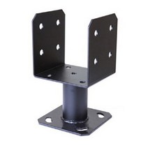 목조주택기둥받침 브라켓 정자용철물 목재기둥 목조주택자재 EPB90-B, 기본