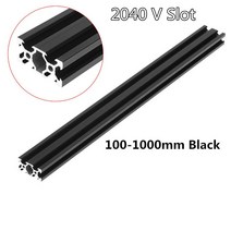 미니 레이저 각인기 소형 금속 마킹기 휴대용 가공기 날인기 100-1000mm 블랙 2040 v 슬롯 알루미늄 프로파일 압출 프레임 cnc 조각 공작 기계 목공 diy, 250mm