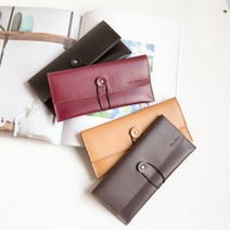 모두샵 수제 천연 가죽 가죽필통 고등학생필통 대학생필통 필통파우치 이니셜각인가능, 필기체(파크에비뉴체), 버건디