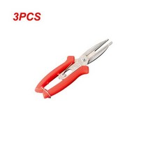 원예 정원 재배 식물 1/2/5 pcs 농업 솎아내기 가위 더블 포트 과일과 꽃 다목적 가지 치기 과일 나무 도구, 3PCS