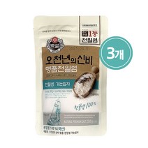 CJ 백설 오천년의 신비 명품 천일염 가는 입자, 250g x 3개, (상온) 백설 오천년의 신비 명품 천일염 가는 입자