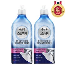 LG 생활건강 자연퐁 스팀워시 식기세척기 전용 헹굼제 500ml x 2개, 단품없음