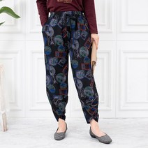 엄마옷 모슬린 편안한 튤립 바지 PN109018마담 미시옷 50대 중년여성의류 60대 엄마옷 빅사이즈 할머니옷 여성옷