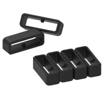 가민 Forerunner 220 230 235 255 935 945 955 620 630 158 35 30 745 735XT 235Lite Approach S5 S6 S10 S20, Black-6pcs