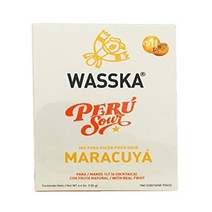 4.4 oz Bag Wasska Peruvian Mix Pisco Sour Passion Fruit / Mix para hacer Pisco Maracuya, 1