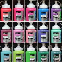 (알파) 실버 아크릴컬러 250m 1종 전문가용 아크릴물감 Acrylic Colors, 990(Pearl Red)