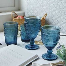 현hmvy_강화유리물컵 디자인 주스잔 유리 음료♥sngr1, ♥sngr1고블렛 중