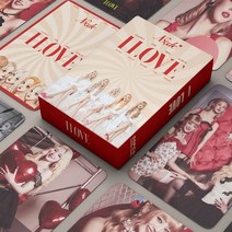 장비사랑 국내 출고 (G)I-DLE 여자아이들 Nxde I love 포토 카드 55장 굿즈 포카, 평일 3일 이내 도착