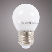 LED 인치구 램프 5W 전구색 주광색 인찌구 미니 알전구 볼구 벌브, 전구색(노란색)