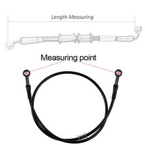브레이크호스 유압 컬러 튜브 오토바이 MTB AN3-오토바이 유압 클러치 튜브 브레이드 호스 마스터 실린더, [01] 400mm, 1개