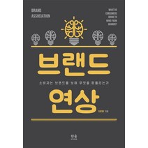 브랜드 연상:소비자는 브랜드를 보며 무엇을 떠올리는가, 한울아카데미, 지준형
