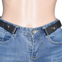PKG 티 안나는 배바지 노버클 프리벨트 허리띠