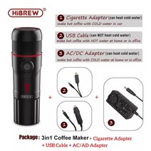 커피머신 에스프레소 캡슐 반자동 자동 수동 가정용 업소용 가성비, 2 어댑터 1usb, 영국