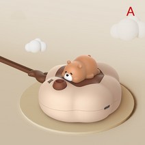 온퐁기 온풍기히터 온풍기난로Cute Cloud Warming Baby Hand Warmer Mini Heater Power Bank Reusable Elec, 01 A