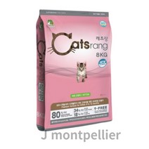 캐츠랑 키튼 고양이 건식사료, 01 chicken(닭), 8kg, 2개